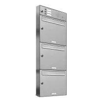 Opbouw brievenbus 331 3x1 Met bel