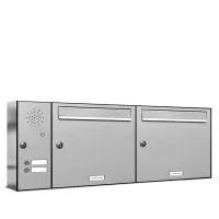 Opbouw brievenbus 331 2x2 Met bel
