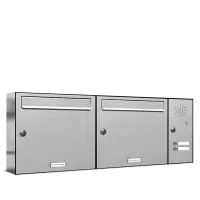 Opbouw brievenbus 331 2x2 Met bel