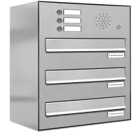 Hek/deur-doorworp 132 3x1 Met bel