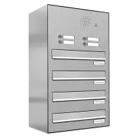 Hek/deur-doorworp 132 4x1 Met bel