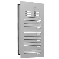 Muurdoorworp 132 6x1 Met bel