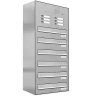 Hek/deur-doorworp 132 6x1 Met bel