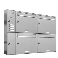 Opbouw brievenbus 331 4x2 Met bel