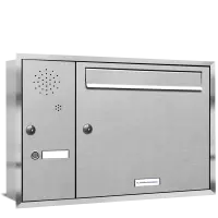 Inbouw brievenbus 331 1x1 Met bel
