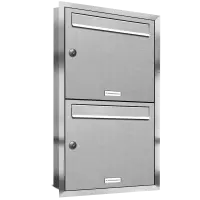 Inbouw brievenbus 331 2x1