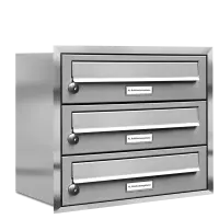 Inbouw brievenbus 132 3x1