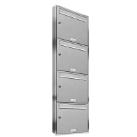 Inbouw brievenbus 331 4x1