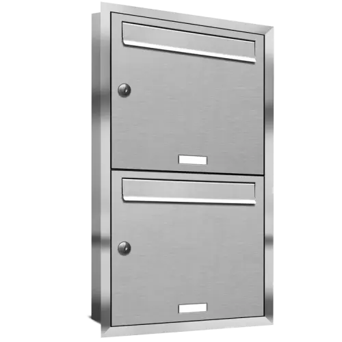 Flush-mounted mailbox 331 2x1