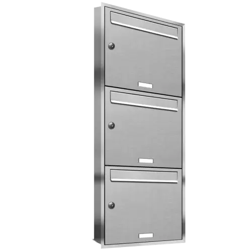 Flush-mounted mailbox 331 3x1