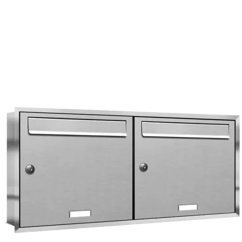 Flush-mounted mailbox 331 2x2