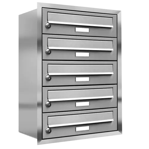 Flush-mounted mailbox 132 5x1