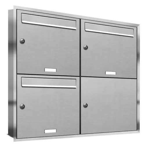 Flush-mounted mailbox 331 3x2