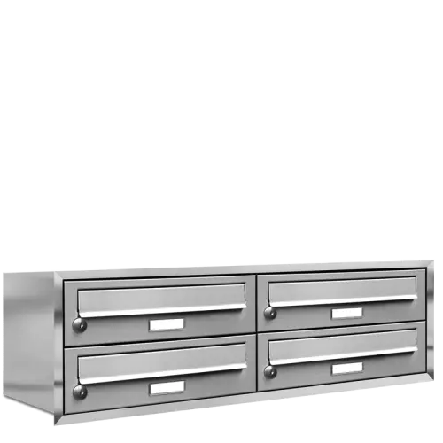 Flush-mounted mailbox 132 4x2