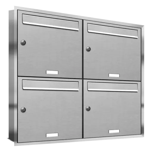 Flush-mounted mailbox 331 4x2